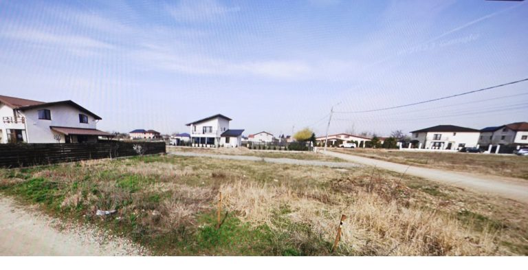 Teren de vanzare in Domnesti, Ilfov – 565 mp, toate utilitatile, pret avantajos! – Agentie IMOBILIARA sector 1